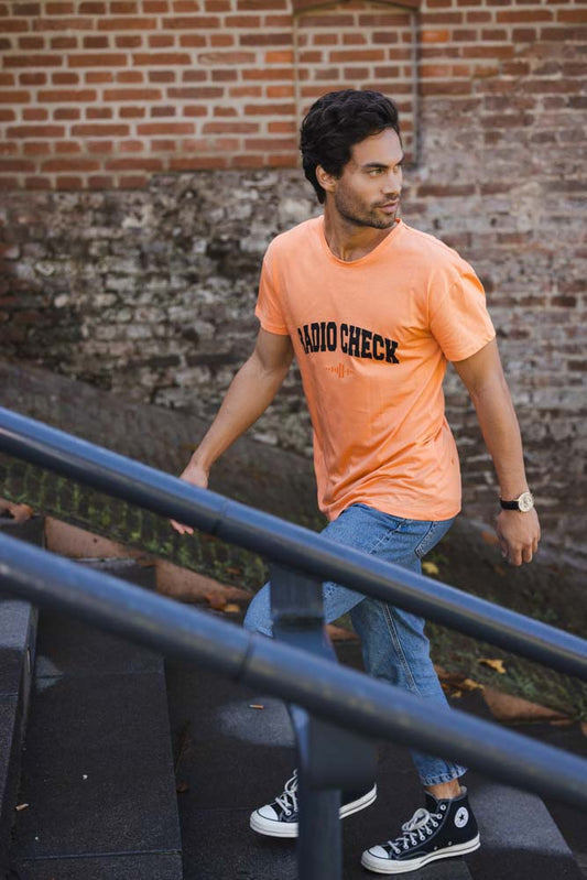 Heren T-shirt ‘Radio Check’