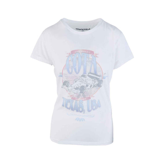 Dames T-shirt ‘COTA Texas USA’