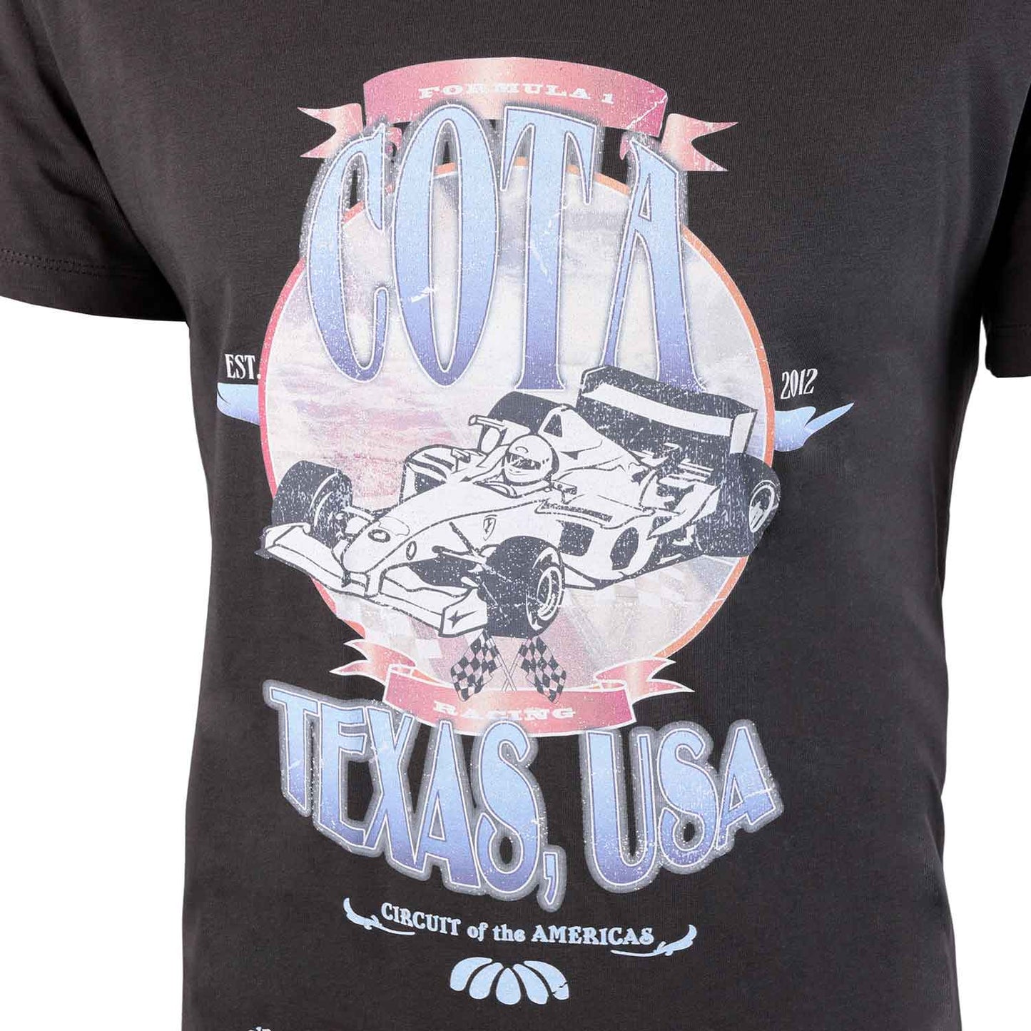 Heren T-shirt ‘Cota Texas USA’
