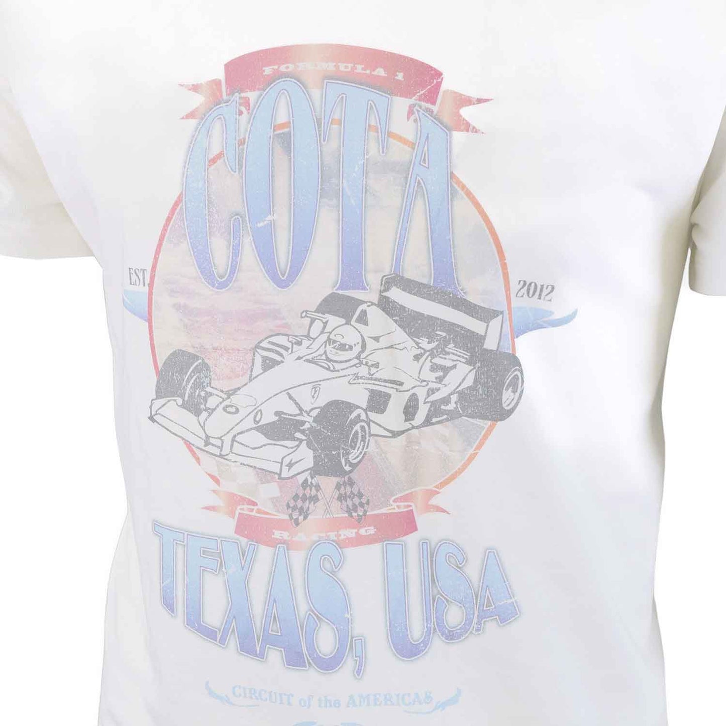 Heren T-shirt ‘Cota Texas USA’