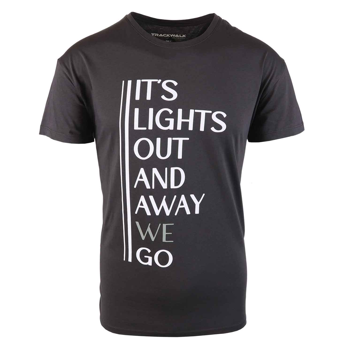 Verdraaiing Perth Blackborough kennis Heren t-shirt 'It's lights out and away we go!' - Formule 1 t-shirts –  Trackwalk