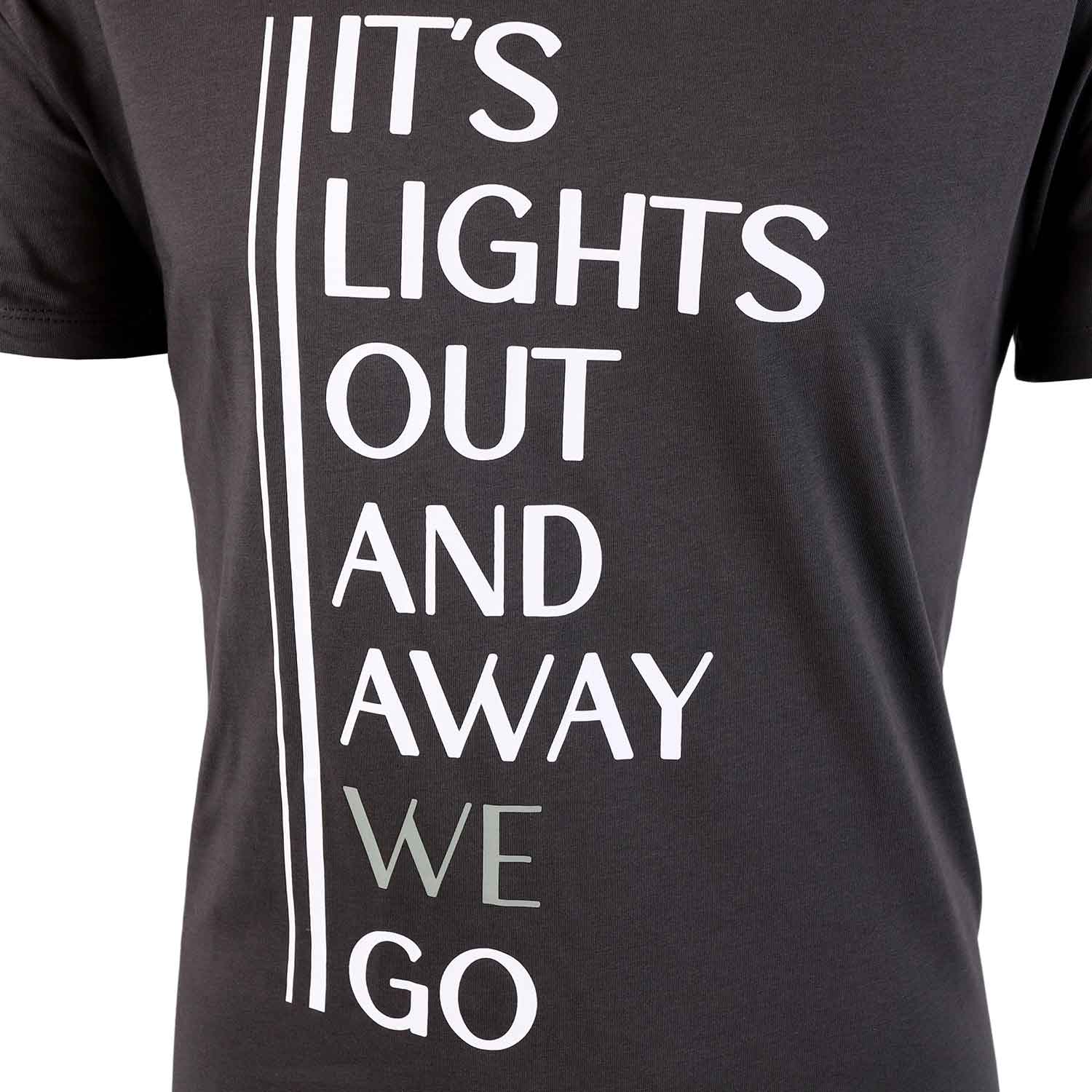 grillen Inspectie Dubbelzinnigheid Heren t-shirt 'It's lights out and away we go!' - Formule 1 t-shirts –  Trackwalk